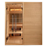 Golden Designs 2025 Toledo GDI-8360-01 6 Per Hybrid Sauna (Indoor). Full Spectrum and Harvia Traditional Stove