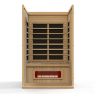 Maxxus "Serenity" Dual Tech 2 person Low EMF FAR Infrared Sauna Canadian Hemlock