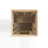 Maxxus "Serenity" Dual Tech 2 person Low EMF FAR Infrared Sauna Canadian Hemlock