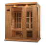 MX-K306-01 Maxxus Low EMF FAR Infrared Sauna Canadian Hemlock