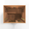 Maxxus "Montilemar Edition" 3 Person Near Zero EMF FAR Infrared Sauna - Canadian Red Cedar