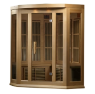 MX-K356-01 Maxxus Low EMF FAR Infrared Sauna Canadian Hemlock