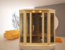 MX-K356-01 Maxxus Low EMF FAR Infrared Sauna Canadian Hemlock