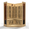 MX-K356-01 Maxxus Low EMF FAR Infrared Sauna Canadian Hemlock