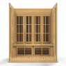MX-K406-01 Maxxus Low EMF FAR Infrared Sauna Canadian Hemlock