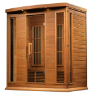 Maxxus "Chaumont Edition" 4 Person Near Zero EMF FAR Infrared Sauna - Canadian Red Cedar