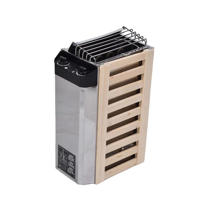 3.6KW Stainless Steel Sauna Heater with Internal Controls for Home Sauna Rooms