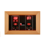 MX-K406-01 Maxxus Low EMF FAR Infrared Sauna Canadian Hemlock