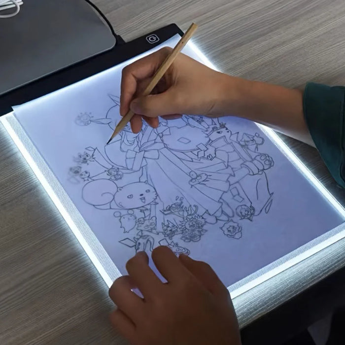 LED Drawing Tablet, Ultra-Thin Light Pad for Tracing and Sketching
