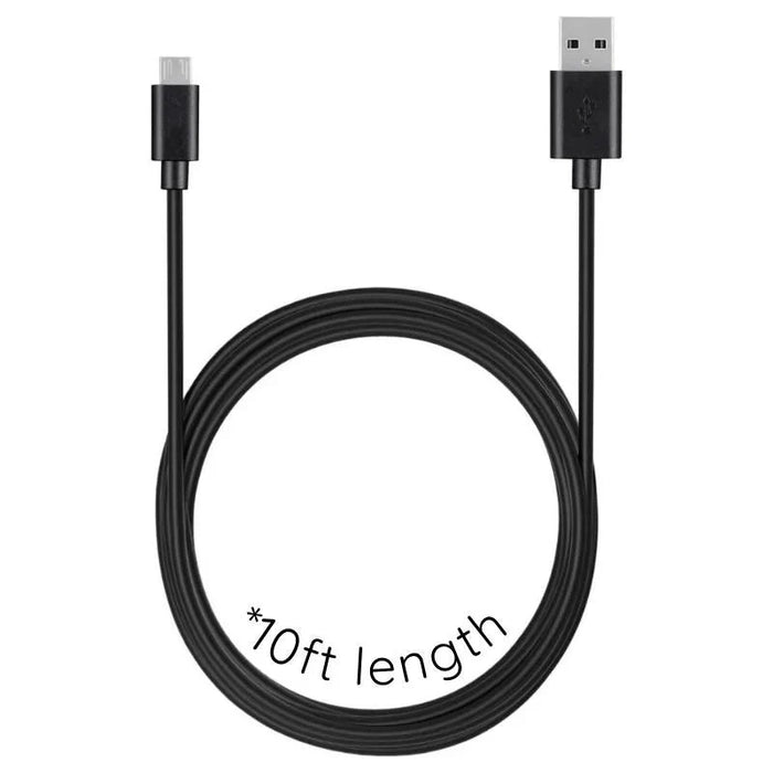 10ft Micro USB Cable for Fast Charging and Data Transfer - SJ Backyard