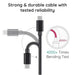 10ft Micro USB Cable for Fast Charging and Data Transfer - SJ Backyard