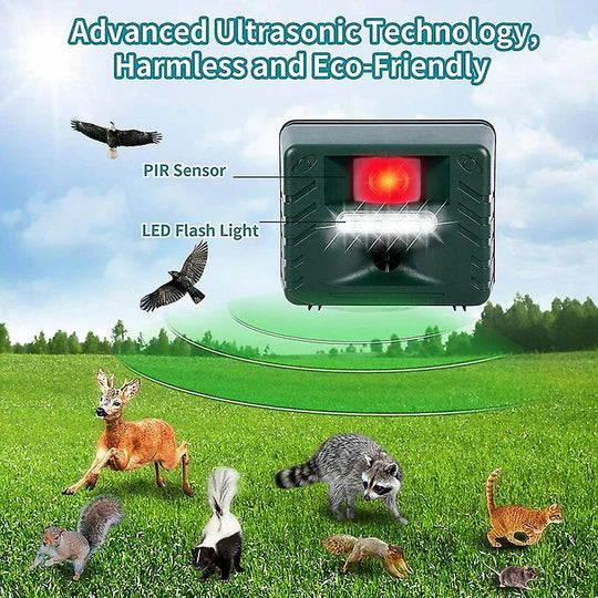 Woodpecker Ultrasonic Repeller for Effective Bird Control