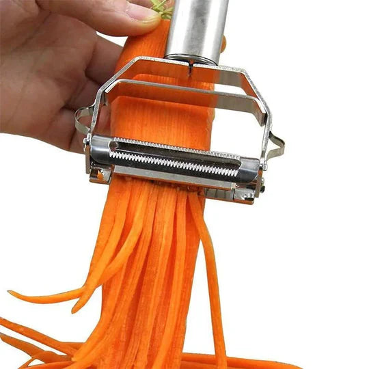 Ultra Sharp Stainless Steel Multi Function Vegetable Peeler and Julienne Cutter