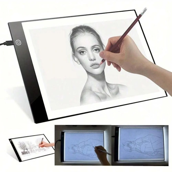 LED Drawing Tablet, Ultra-Thin Light Pad for Tracing and Sketching