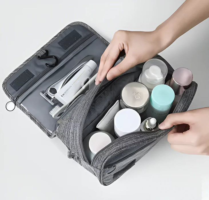 Men's Hanging Toiletry Bag for Organized Travel - SJ Backyard