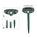 Ultrasonic Deer Repeller - Pack Of 4 Solar Powered - Get Rid of Deer in 48 Hours - SJ Backyard
