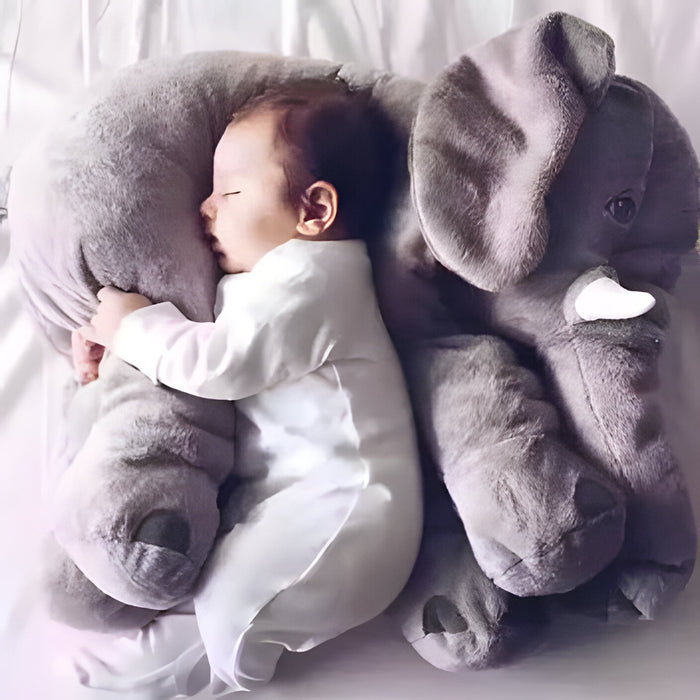 Baby Elephant Cuddle Pillow - SJ Backyard