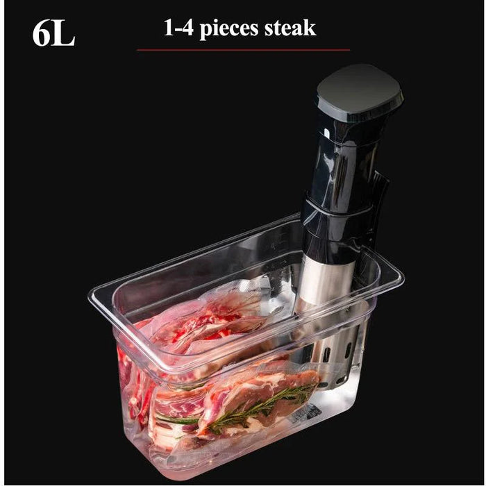 Precision Sous Vide Cooking Container