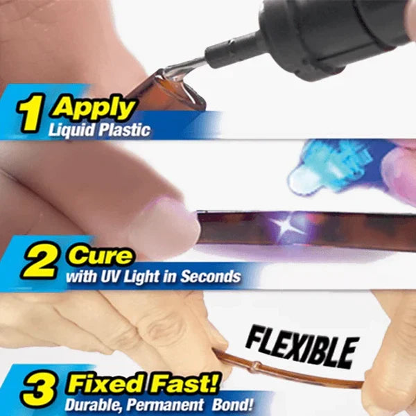Super Glue Pen with UV Light Technology