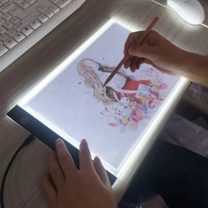 LED Drawing Tablet, Ultra-Thin Light Pad for Tracing and Sketching