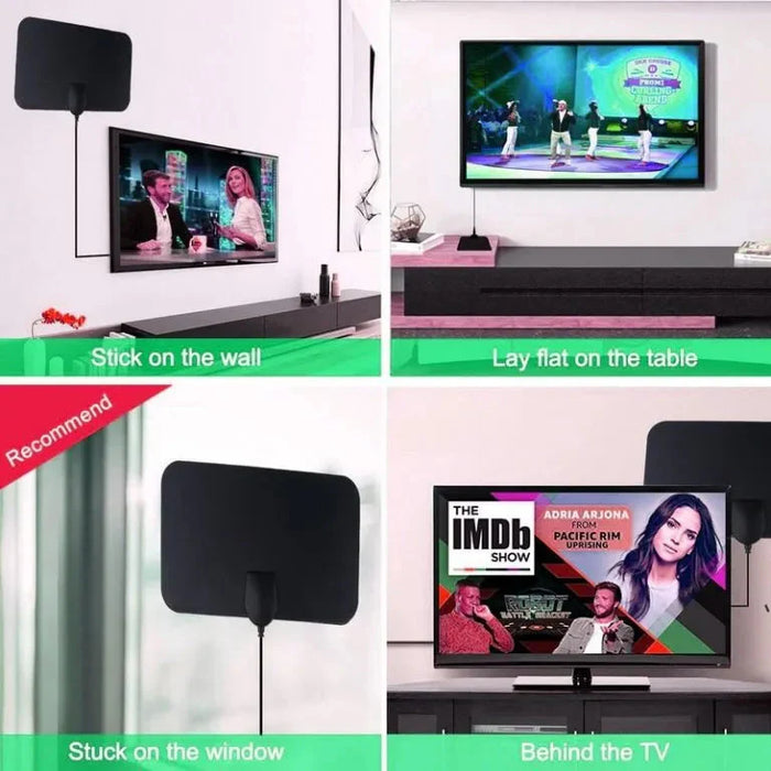 Indoor TV Antenna, Clear Local & Digital Channel Reception