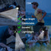 Rechargeable LED Headlamp Zoomable Beam Tactical Headlight - SJ Backyard