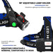 Rechargeable LED Headlamp Zoomable Beam Tactical Headlight - SJ Backyard