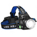 Rechargeable LED Headlamp Zoomable Beam Tactical Headlight - SJ Backyard