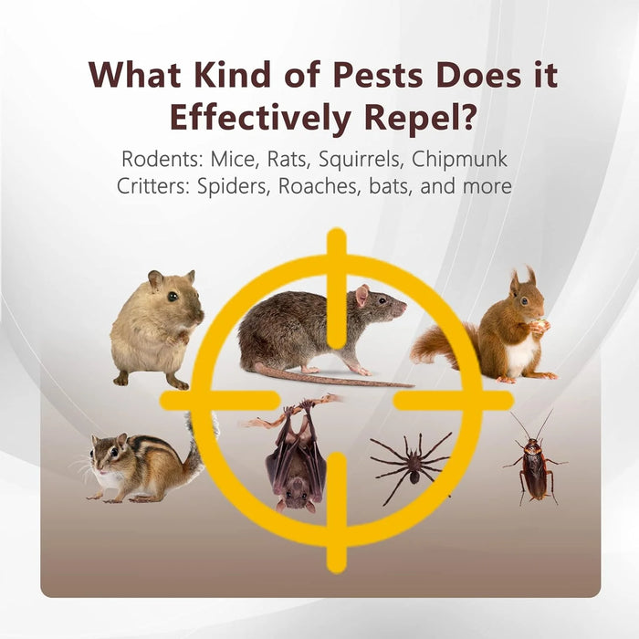 Ultrasonic Indoor Rodent Defense Device