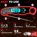 Instant Read Digital Meat Thermometer for Cooking and Grilling - SJ Backyard