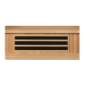 Lugano 3 Person Ultra Low EMF FAR Infrared Sauna