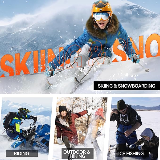 Thin Heated Glove Liners – Rechargeable, Touchscreen & Water-Resistant Thermal Gloves