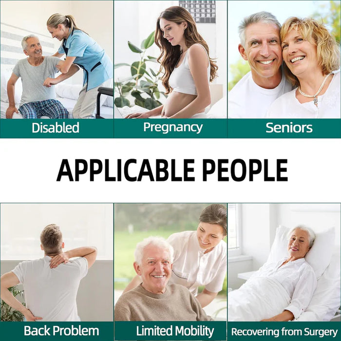 2pcs Long Reach Toilet Aid – Comfort Wiping Tool for Easy Personal Hygiene