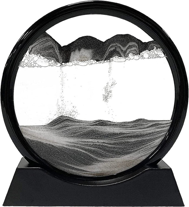 Moving Sandscape Relaxing Desktop Sand Art