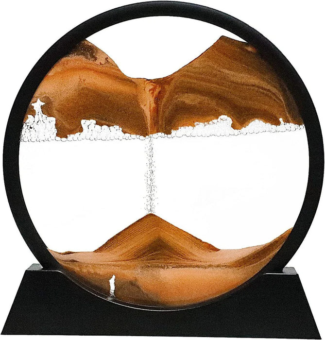 Moving Sandscape Relaxing Desktop Sand Art