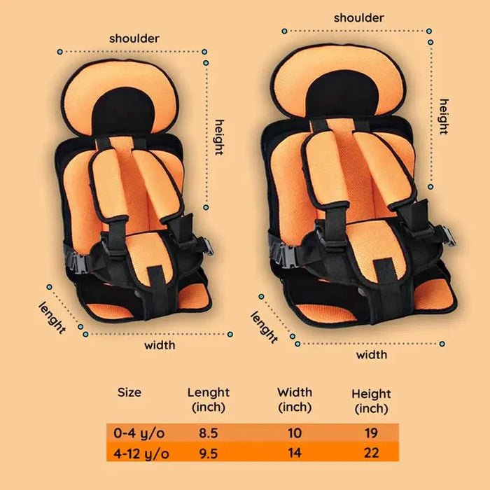 Child Protection Car Cushion Seat - SJ Backyard