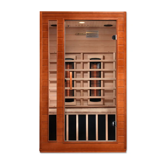 Cardoba 2 Person Full Spectrum Infrared Sauna - Canadian Hemlock