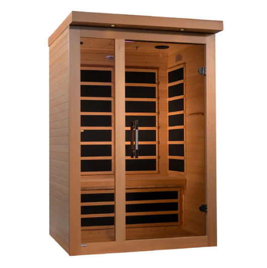 Llumeneres 2 Person Ultra Low EMF FAR Infrared Sauna
