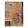 Golden Designs 2025 Soria GDI-8330-01 3 Per Hybrid Sauna (Indoor). Full Spectrum and Harvia Traditional Stove