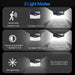 Outdoor Solar Light – Motion Sensor, 208 LED, Waterproof Security Lighting - SJ Backyard