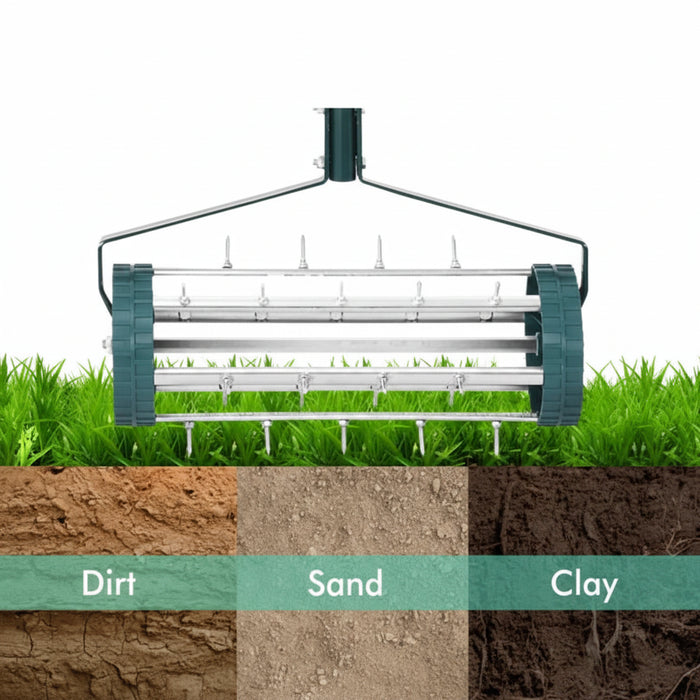 Heavy Duty Manual Lawn Spike Soil Aerator