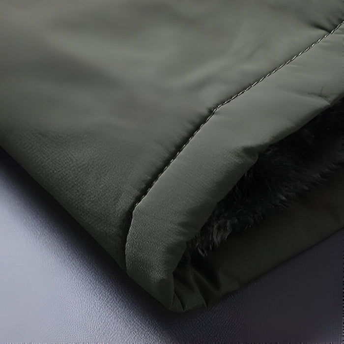 Multi-Pocket Padded Fleece Jacket – Warm, Functional & Stylish for Cold Weather - SJ Backyard