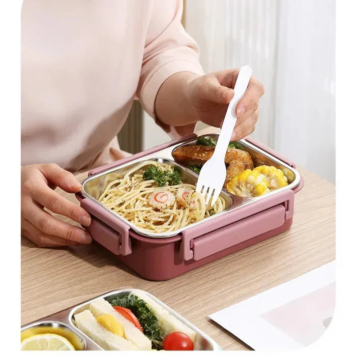 Insulated Food Container with Double-Walled Vacuum for Long-Lasting Heat Retention - SJ Backyard
