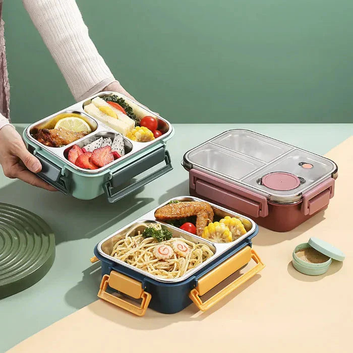 Insulated Food Container with Double-Walled Vacuum for Long-Lasting Heat Retention - SJ Backyard