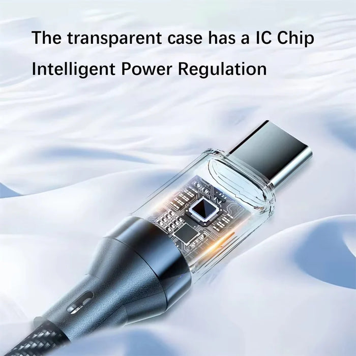 Type-C Fast Charging Cable 120W with LED Display