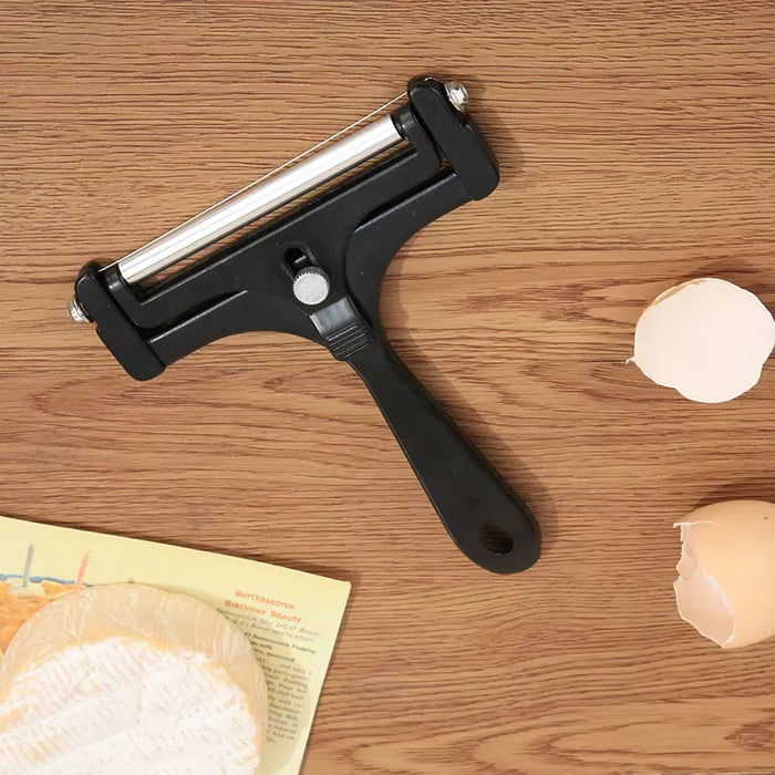 Stainless Steel Cheese Slicer Adjustable Thickness with Extra Wires