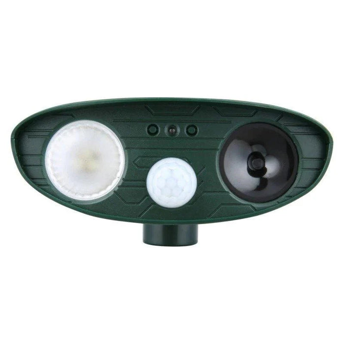 Ultrasonic Rabbit Repeller Solar Powered Flashing Light Rabbit Deterrent - SJ Backyard