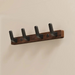 Minimalist Wall Mounted Coat Hook in Wood and Metal - SJ Backyard