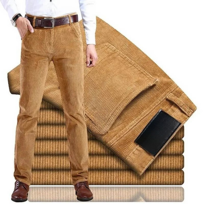 Men's Corduroy Trousers Cotton Stretch