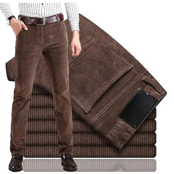 Men's Corduroy Trousers Cotton Stretch